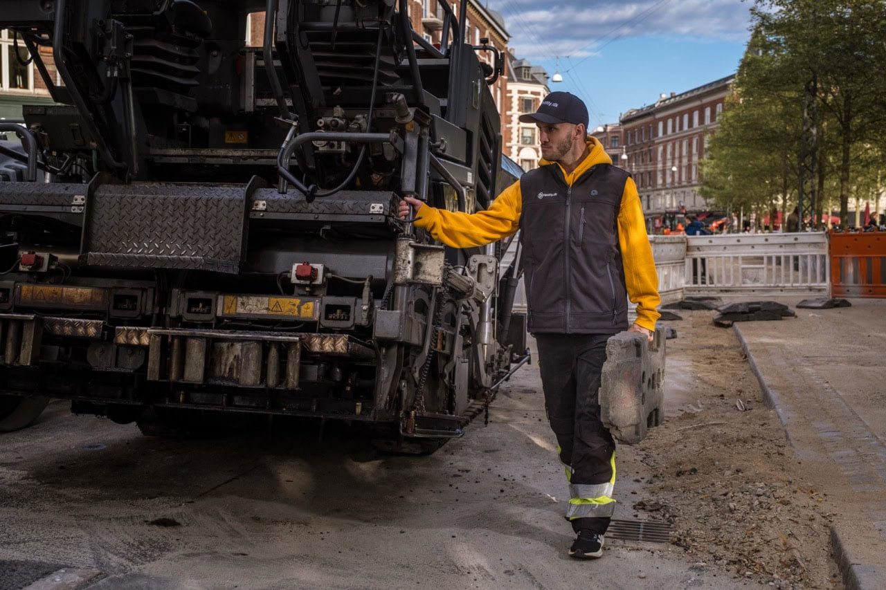 Mateo i Heatly Hirtshals vejarbejde