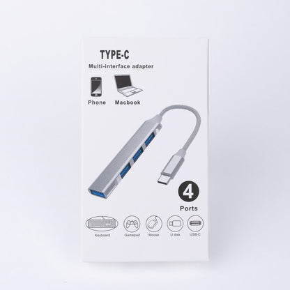 Heatly USB Hub – 4 porte (USB-C → 4×USB-A)