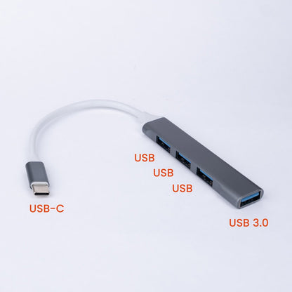 Heatly USB Hub – 4 porte (USB-C → 4×USB-A)