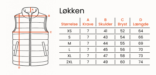 Størrelsesguide